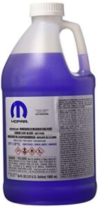 genuine chrysler accessories 5139804ab rain repellant windshield washer fluid - 64 oz. bottle