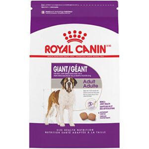 royal canin giant breed adult dry dog food, 35 lb bag