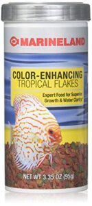 marineland color-enhancing tropical flakes color 3.36oz