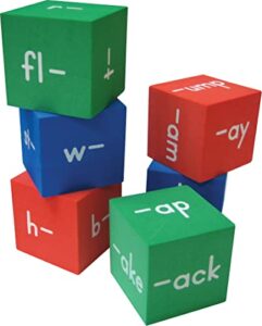 teacher created resources (20633) foam: word families cubes
