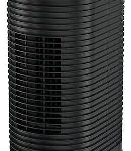 Honeywell AllergenPlus HEPA Tower Air Purifier, Airborne Allergen Reducer for Small Rooms (75 sq ft), Black - Wildlfire/Smoke, Pollen, Pet Dander, and Dust Air Purifier, HPA060