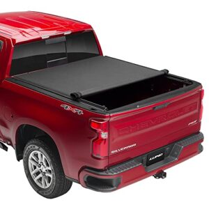 Lund Genesis Elite Roll Up Soft Roll Up Truck Bed Tonneau Cover | 96872 | Fits 2015 - 2023 Ford F-150 5' 7" Bed (67.1")