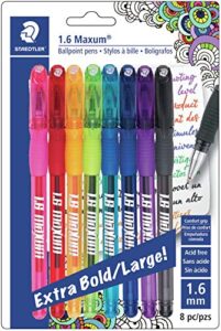 staedtler maxum 1.6mm tip ballpoint pens