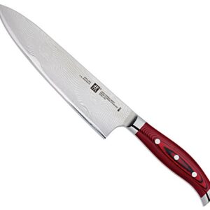 ZWILLING J.A. Henckels Twin Cermax MD67 Damascus Chef's Knife Red 30881-206