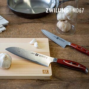 ZWILLING J.A. Henckels Twin Cermax MD67 Damascus Chef's Knife Red 30881-206