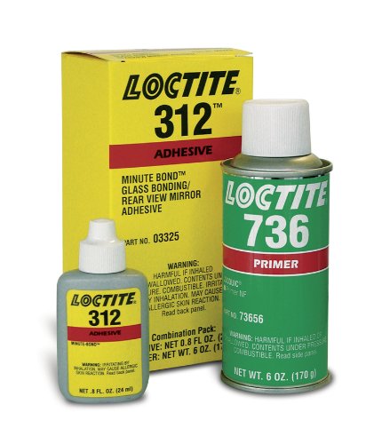 Loctite 03325-5PK Rearview Mirror Adhesive Kit - 24 ml, (Pack of 5)