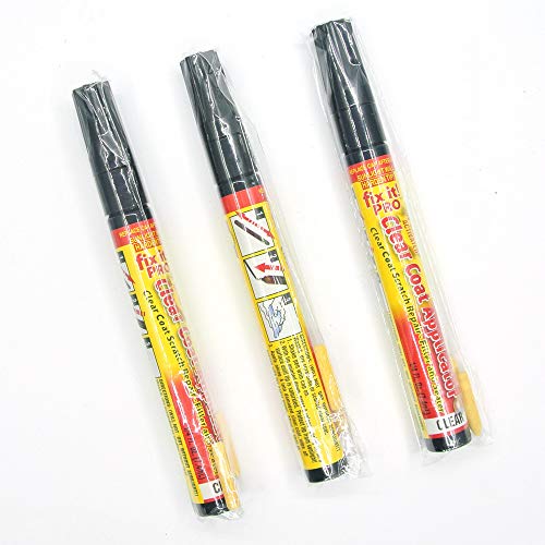 3pcs/lot Fix it Pro Clear Coat Applicator Scratch Repair Pen Filler and Sealer