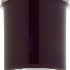 Carlisle FoodService Products Classic™ Round Storage Container with Lid, 1.2 Quart Crock, Brown