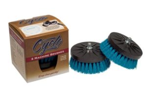 cyclo (76-830x2-2pk) shampoo brush with aqua soft bristles, (pack of 2)