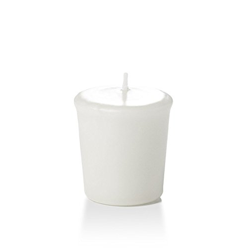 15hr Unscented White Votive Candles - 9 per Pack
