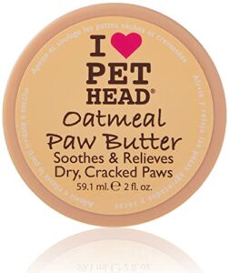 pet head oatmeal natural paw butter 2oz