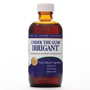dental herb company - under the gums irrigant concentrate (4 oz.) for oral irrigators