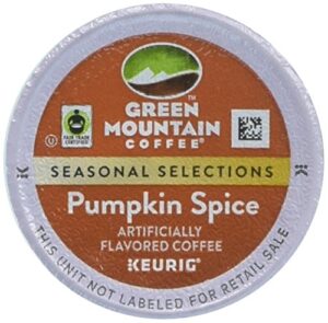 gmt6758 - keurig green mountain fair trade certified pumpkin spice flavored coffee k-cups