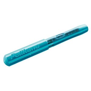 Pelikan Pelikano Jr. Fountain Pen, Right-Handed, Medium Nib, Turquoise, 1 Pen (924886)