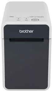 brother td2130n 2-inch desktop thermal printer for labels, receipts & tags, 300dpi, 6ips, usb/serial/lan, optional wi-fi® with airprint® or bluetooth®