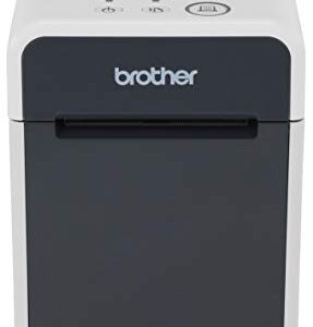 Brother TD2130N 2-inch Desktop Thermal Printer for Labels, Receipts & Tags, 300dpi, 6ips, USB/Serial/LAN, Optional Wi-Fi® with AirPrint® or Bluetooth®