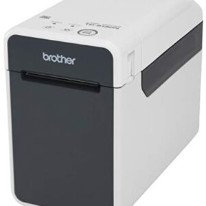 Brother TD2130N 2-inch Desktop Thermal Printer for Labels, Receipts & Tags, 300dpi, 6ips, USB/Serial/LAN, Optional Wi-Fi® with AirPrint® or Bluetooth®