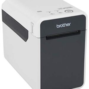 Brother TD2130N 2-inch Desktop Thermal Printer for Labels, Receipts & Tags, 300dpi, 6ips, USB/Serial/LAN, Optional Wi-Fi® with AirPrint® or Bluetooth®