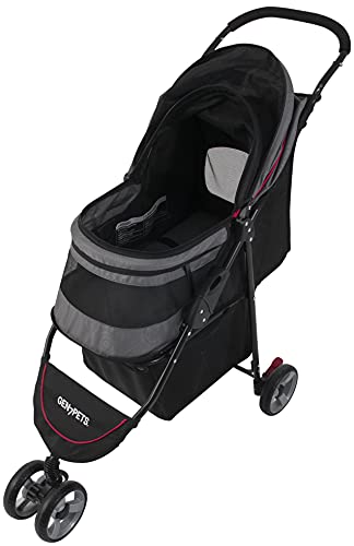 Gen7Pets Regal Plus Dog Stroller - Gray Shadow Pet Stroller