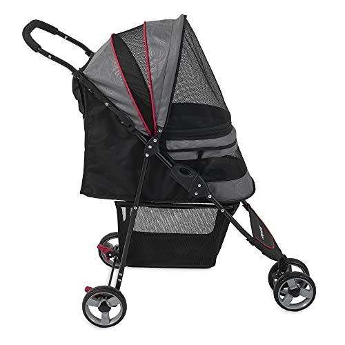 Gen7Pets Regal Plus Dog Stroller - Gray Shadow Pet Stroller