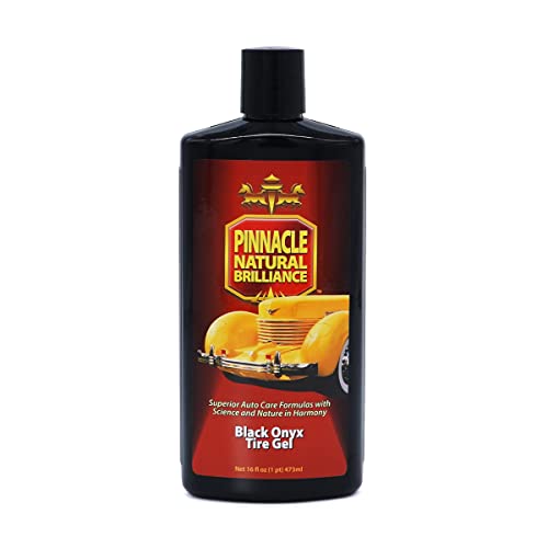 Pinnacle Natural Brilliance PIN-420 Black Onyx Tire Gel, 16 fl. oz.