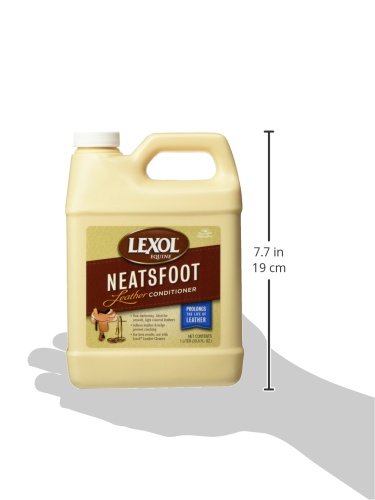 Manna Pro Lexol Neatsfoot Leather Conditioner | Helps Soften and Renew | 1 Liter