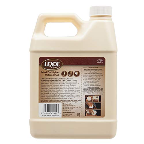 Manna Pro Lexol Neatsfoot Leather Conditioner | Helps Soften and Renew | 1 Liter