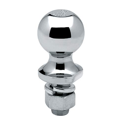 Reese 63849 Class III Chrome Hitch Ball - 2" Ball x 1" Shank Diameter x 3.25" Length