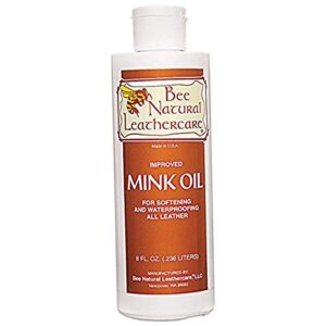 bee natural mink oil clear, 8 oz