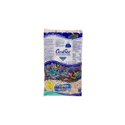 CaribSea Arag-Alive Natural Reef Aquarium Gravel, 16 lbs., Tan