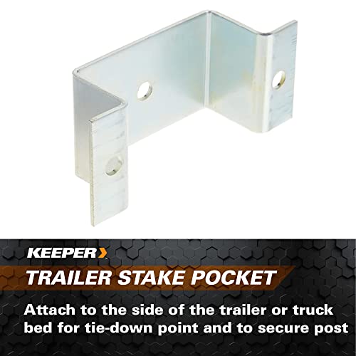 Keeper - 3-13/16” Straight Trailer Stake Pocket