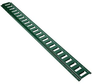 keeper - 4’ heavy duty horizontal e-track, green