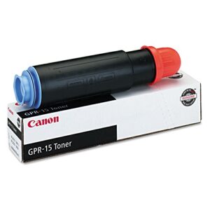 canon gpr15 toner cartridge, black - in retail packaging