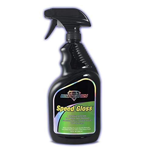 Boat Candy Speed Gloss Detailer and Water Spot Remover (32 oz. Spray Bottle)