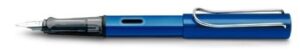 lamy al star fountain pen - ocean blue fine