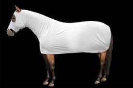 sleazy sleepwear for horses bl044001 full body sleazy silver m