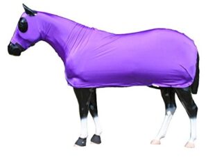 sleazy sleepwear for horses medium solid full body royal blue