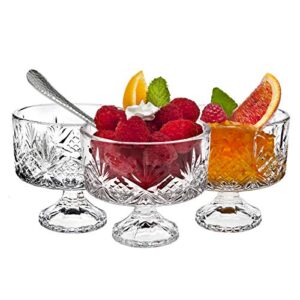 godinger glass dublin tasters trifle 16 pc set