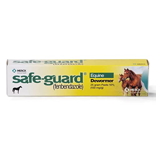 Merck Animal Safe Guard 25 Gram Paste Equine Dewormer