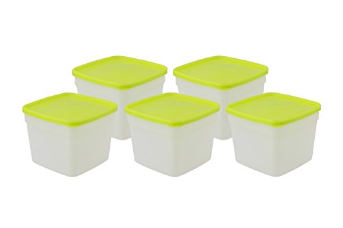 Stor Keeper Freezer Storage Containers 1 Pint 5-pack