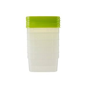Stor Keeper Freezer Storage Containers 1 Pint 5-pack