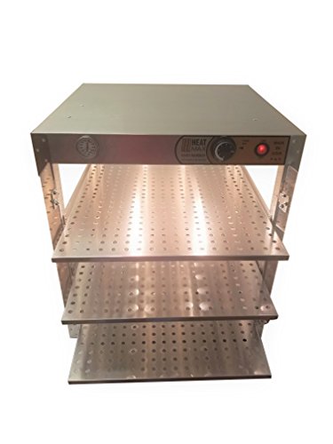 HeatMax Commercial 202024 Countertop Pizza and Food Warmer Display -- MADE IN USA with service and support