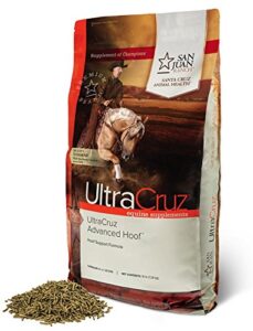 ultracruz - sc-363196 equine advanced hoof supplement for horses, 16 lb, pellet (224 day supply)