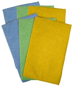 detailer's choice 3-606-6pk 3-606 microfiber cleaning cloth roll - 6-pack