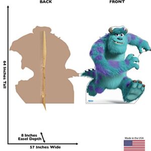 Cardboard People Sulley Life Size Cardboard Cutout Standup - Disney Pixar's Monsters University