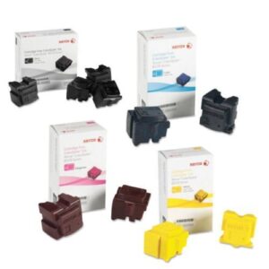 xerox 108r00926 ink cartridge (black,cyan,magenta,yellow,10-pack) in retail packaging