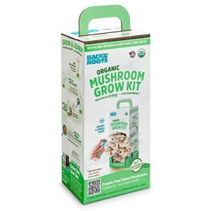 Back to the Roots Organic Oyster Mushroom Grow Kit, Harvest Gourmet Mushrooms In 10 Days