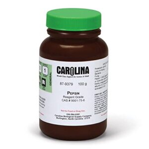 carolina biological supply company pepsin, reagent grade, 100 g