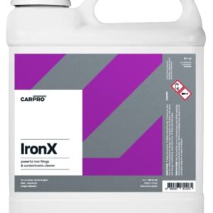 CARPRO IronX Iron Remover: Stops Rust Spots and Pre-Mature Failure of the Paint Clear Coat, Iron Contaminant Removal - 4 Liter Refill (135oz)