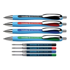 schneider schreibgerate gmbh & co. kg ballpoint pen, 1.0mm, blue (stw132503)